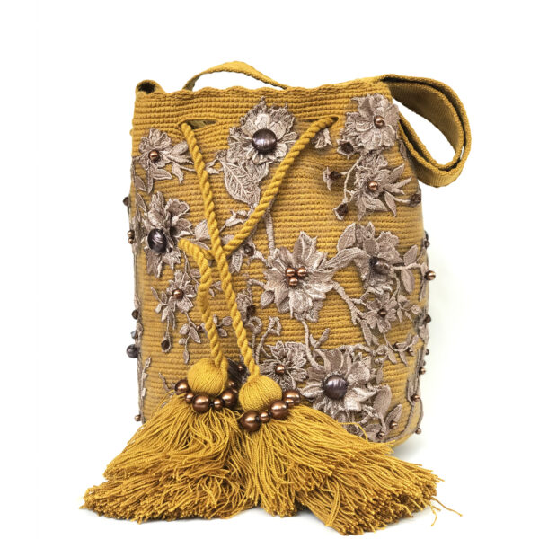 Mochila wayuu - mustard