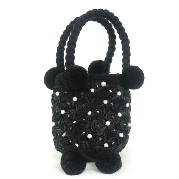 Mochila wayuu mini - black