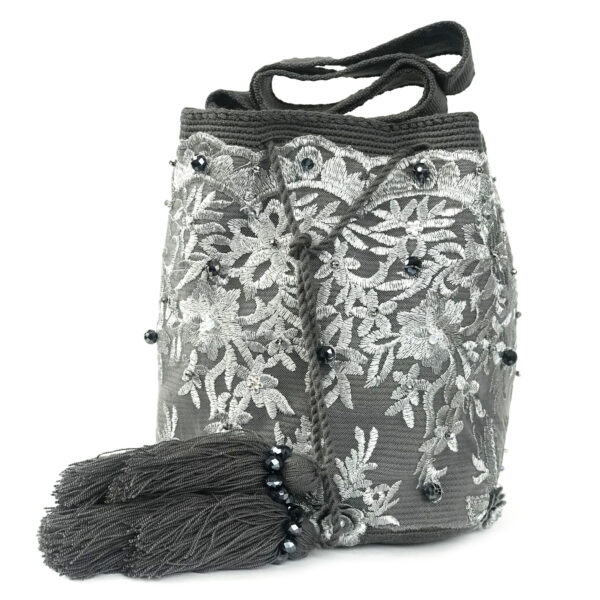 Mochila wayuu - dark gray