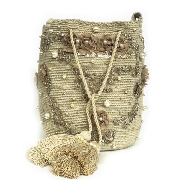 Mochila wayuu - beige