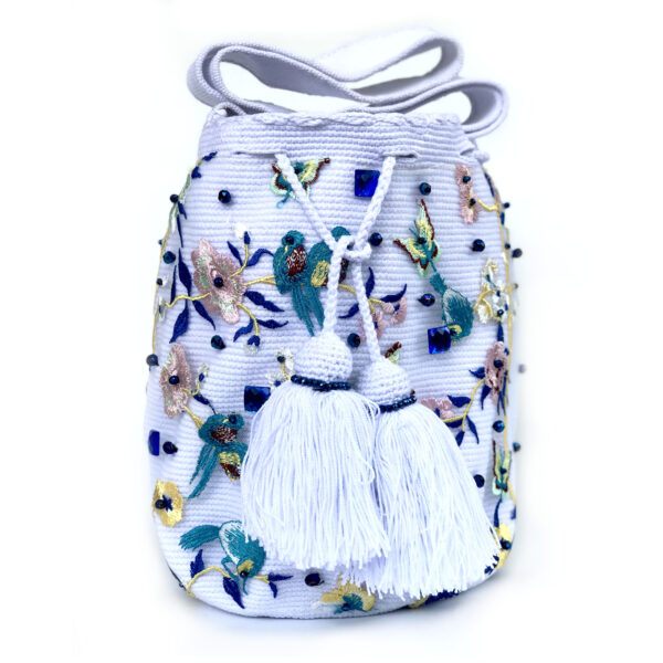 Mochila White and blue